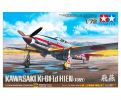 Scale model 1/72 Japanese Fighter KAWASAKI KIi-61-Id Hien (Tony) Tamiya 60789