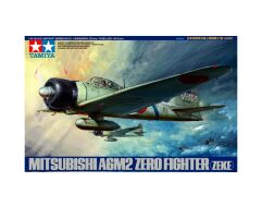 Сборная модель 1/48 Японский Самолет Mitsubishi A6M2b ZERO FIGHTER  [ZEKE] Тамия 61016