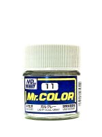 Light Gull Gray semigloss USAF Aircraft, Mr. Color solvent-based paint 10 ml / Светло-серый 