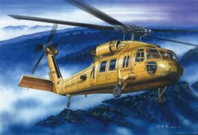 обзорное фото American UH-60A "Blackhawk" helicopter Вертолеты 1/72