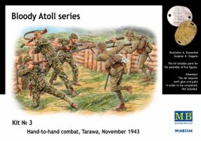 "Bloody Atoll series. Kit No 3", Hand-to-hand combat, Tarawa, November 1943.