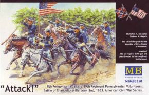 обзорное фото "8th Pennsylvania Cavalry Regiment" Фігури 1/35
