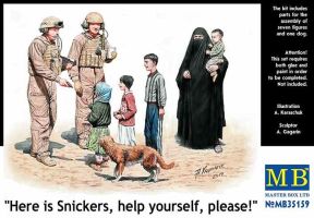 обзорное фото "Here is Snickers, help yourself, please!" Фигуры 1/35