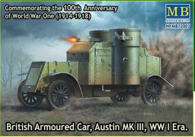 "British Armoured Car, Austin, MK III, WW I Era"