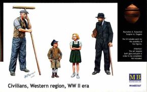 Гражданское население, западный регион, 2 мировая война 
