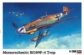 Збірна модель літака MESSERSCHMITT Bf109F-4 TROP 1/32