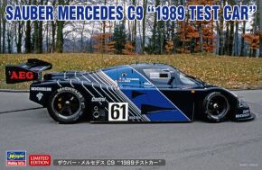 Збірна модель автомобіля SAUBER MERCEDES C9 "1989 TEST CAR" 1/24