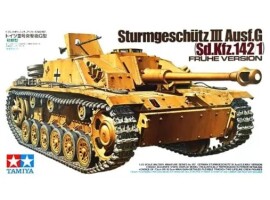 Scale model 1/35 tank Sturmgeschütz III Ausf.G (Sd.Kfz.142/1) Tamiya 35197