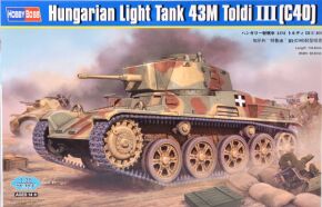 Buildabl model Hungarian Light Tank 43M Toldi III(C40)
