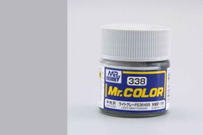Light Gray FS36495, Mr. Color solvent-based paint 10 ml /  Светло-серый полуглянцевый