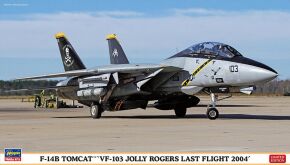 Збірна модель літака F-14B TOMCAT "VF-103 JOLLY ROGERS LAST FLIGHT 2004" 1/72