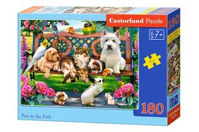 обзорное фото Пазл PETS IN THE PARK 180 шт 180 елементів