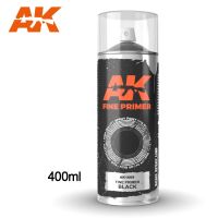 обзорное фото Fine Primer Black - Spray 400ml (Includes 2 nozzles) / Грунт чорний в аерозолі 400мл Фарба / ґрунт в аерозолі