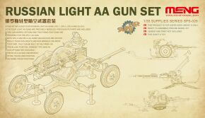 Набір 1/35  легкі зенітні  гармати  та кулемети  радянського виробництва  (ЗПУ-1+ЗПУ-2+ЗПУ-4+ЗУ-23-2) Менг  SPS-026