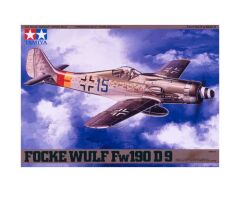 Scale model 1/48 Monoplane Fighter FOCKE WULF FW190 D9 Tamiya 61041