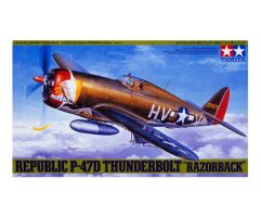 Сборная модель 1/48 Истребитель P-47D «Тандерболт» ‘RAZORBACK’ Тамия 61086