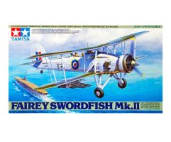 Сборная модель 1/48 Самолет FAIREY SWORDFISH MK.II Тамия 61099