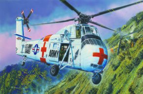 Сборная модель 1/48 Американский вертолет CH-34 US ARMY Rescue Трумпетер 02883