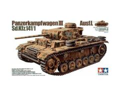 Scale model 1/35 Tank Pz.Kpfw.III Ausf.L Tamiya 35215