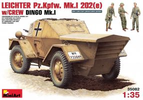 LEICHTER Pz.Kmpf. Mk.I 202(е) с экипажем. ДИНГО Mк.I