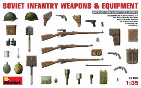 Советское пехотное оружие и аммуниция