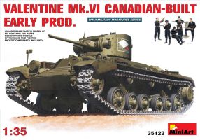 Валентайн Mk VI Канадський варіант, рання версія