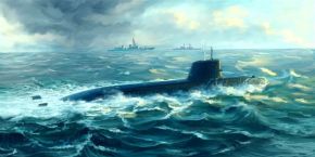 обзорное фото Japanese Soryu Class Attack Submarine	 Подводный флот
