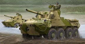 обзорное фото 2S23 Nona-SVK 120mm Self-propelled Mortar System	 Бронетехніка 1/35