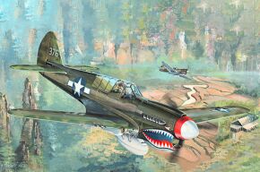 Збірна модель 1/32 Літак P-40N War Hawk Trumpeter 02212
