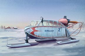 обзорное фото Soviet NKL-6 Aerosan Автомобілі 1/35