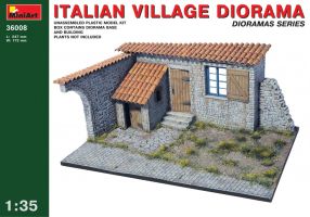 Диорама итальянской деревни