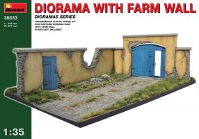 Диорама с воротами фермы