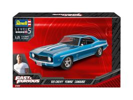 обзорное фото Маслкар Chevy Camaro Yenko Fast & Furious 1969  Автомобілі 1/25