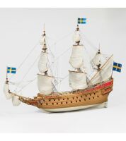 1/65 VASA SWEDISH WARSHIP 1626 WITH FIGURINES
