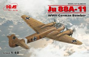 Ju 88A-11, немецкий бомбардировщик ІІ МВ