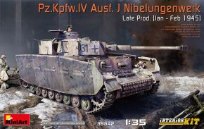 Pz.Kpfw.IV Ausf. J Nibelungenwerk Late Prod. (Jan – Feb 1945) INTERIOR KIT