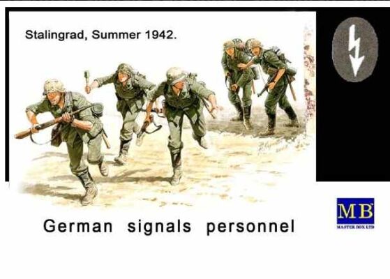 GERMAN SIGNALS PERSONNEL 1942 детальное изображение Фигуры 1/35 Фигуры