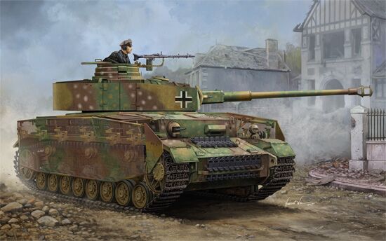 Збірна модель 1/16 Німецький середній танк Pzkpfw IV Ausf.J Trumpeter 00921 детальное изображение Бронетехника 1/16 Бронетехника