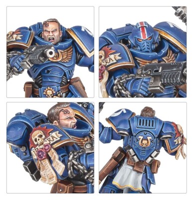 Ігровий набір Warhammer 40000:SPACE MARINES – LIEUTENANT TITUS детальное изображение Ультрамарины Космические Десантники