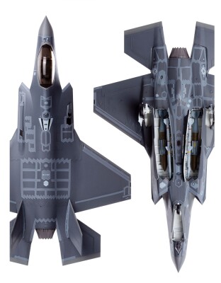 Збірна модель 1/72 Літак F-35A Lightning II «ВВС семи країн» Academy 12561 детальное изображение Самолеты 1/72 Самолеты