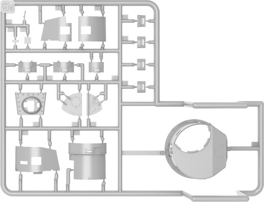 Сборная модель 1/35 Танк Stuart Mk. I поздней модификации с интерьером MiniArt 35441 детальное изображение Бронетехника 1/35 Бронетехника