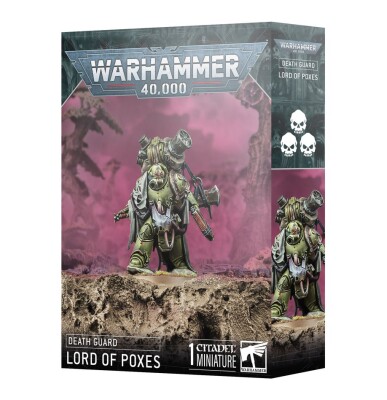 Ігровий набір Warhammer 40000 - DEATH GUARD - LORD OF POXES детальное изображение Гвардия Смерти Армии Хаоса