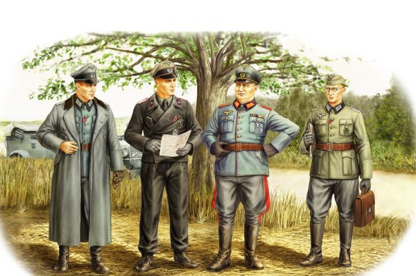 German Officer детальное изображение Фигуры 1/35 Фигуры