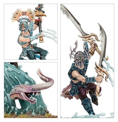 Ігровий набір Warhammer AGE OF SIGMAR - IDONETH DEEPKIN - IKON OF THE SEA детальное изображение Глубинные Идонеты Порядок