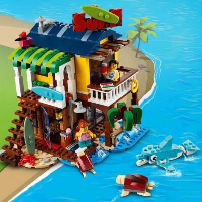 Конструктор LEGO Creator Пляжний будиночок серферів 31118 детальное изображение Creator Lego