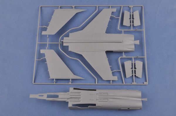 Buildable aircraft model MIG-31 FOXHOUND детальное изображение Самолеты 1/48 Самолеты
