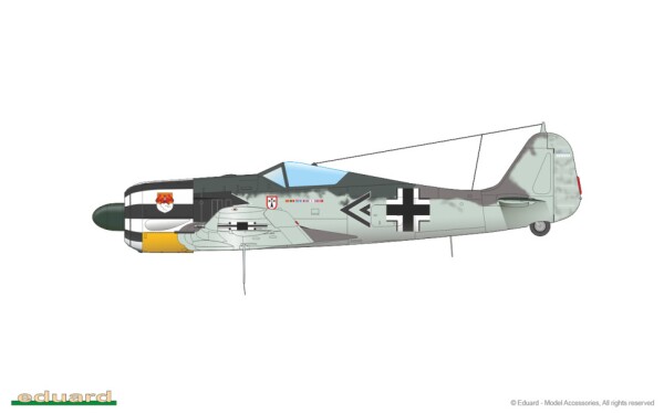 Scale model 1/48 Airplane Fw 190A-5 Eduard 82149 детальное изображение Самолеты 1/48 Самолеты