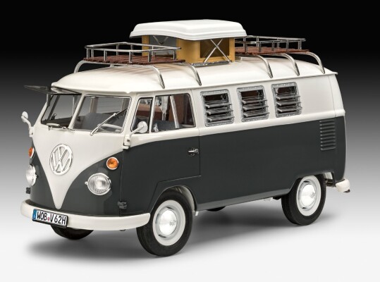 Збірна модель 1/24 Фургон Volkswagen T1 Camper Revell 07674 детальное изображение Автомобили 1/24 Автомобили