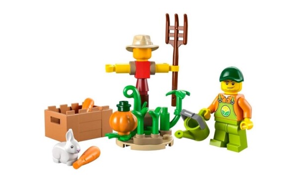 Constructor LEGO City The Farm and the Scarecrow 30590 детальное изображение City Lego