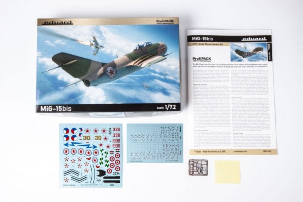 Scale model 1/72 Aircraft MiG-15bis Profipack Edition Eduard 7059 детальное изображение Самолеты 1/72 Самолеты